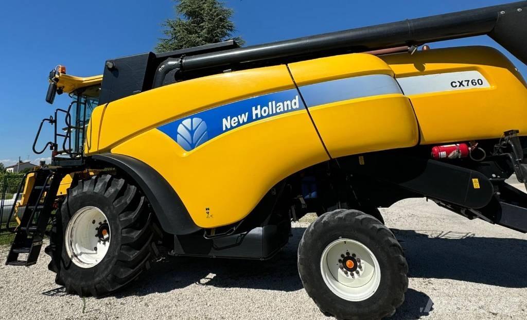 New Holland CX 760 콤바인 수확기