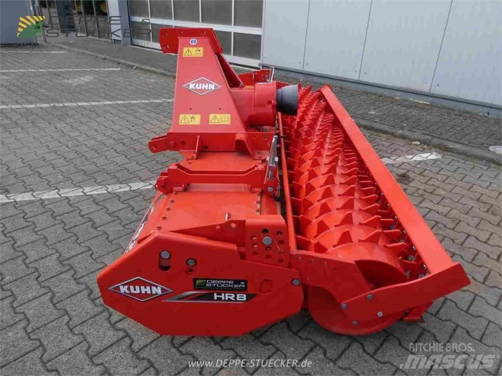 Kuhn HRB 302 D 파워 하로우 및 로토틸러(회전 경운기)