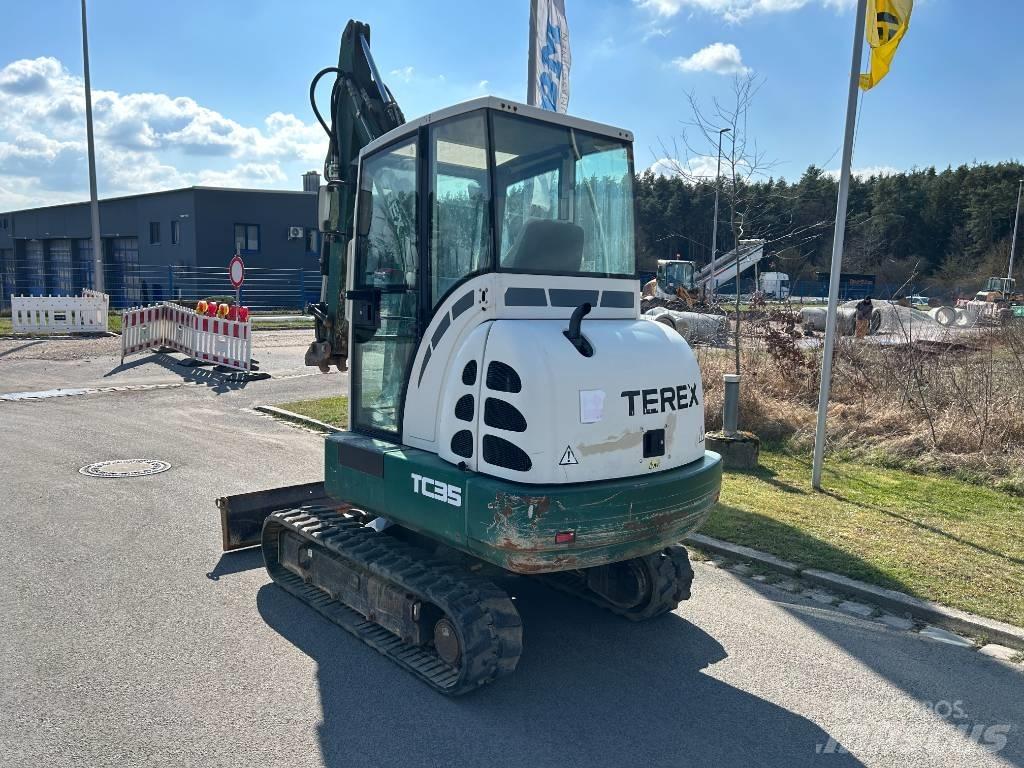 Terex TC 35 소형 굴삭기 7톤 미만