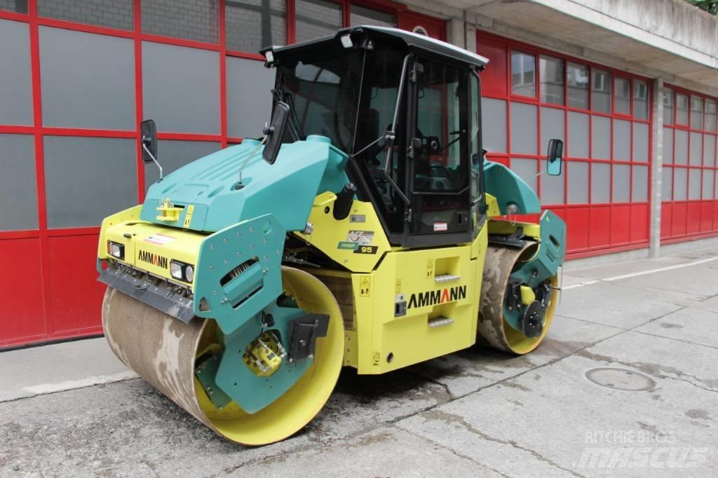 Ammann ARP 95 T4F 트윈 드럼 롤러