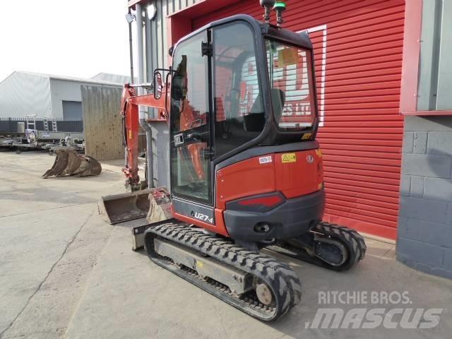 Kubota U 27-4 소형 굴삭기 7톤 미만