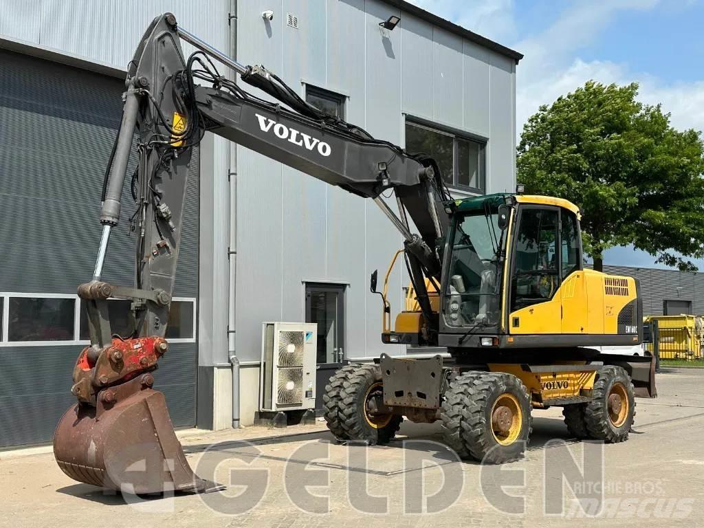 Volvo EW160C  휠 굴삭기