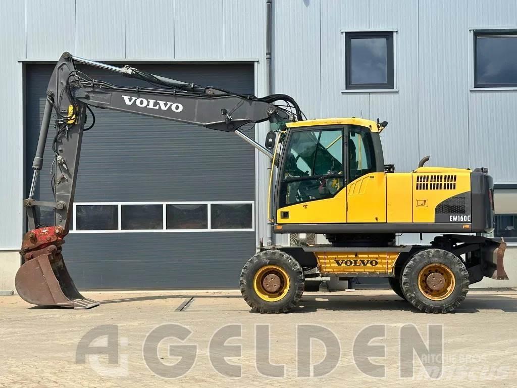 Volvo EW160C  휠 굴삭기
