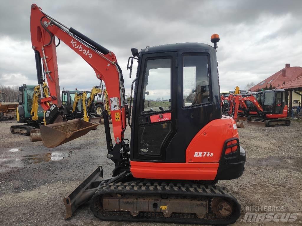 Kubota KX 71-3 소형 굴삭기 7톤 미만