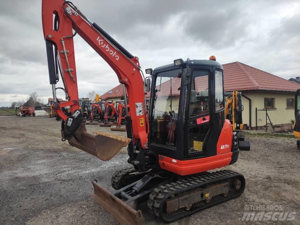 Kubota KX 71-3 소형 굴삭기 7톤 미만
