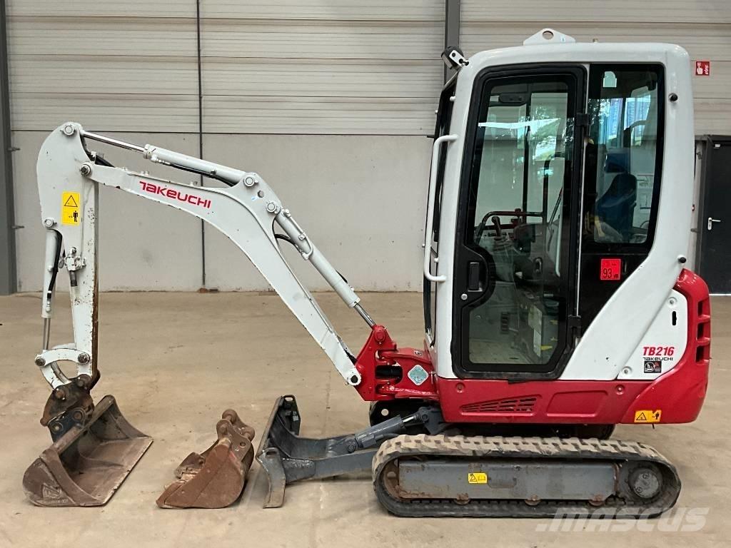 Takeuchi TB 216 소형 굴삭기 7톤 미만