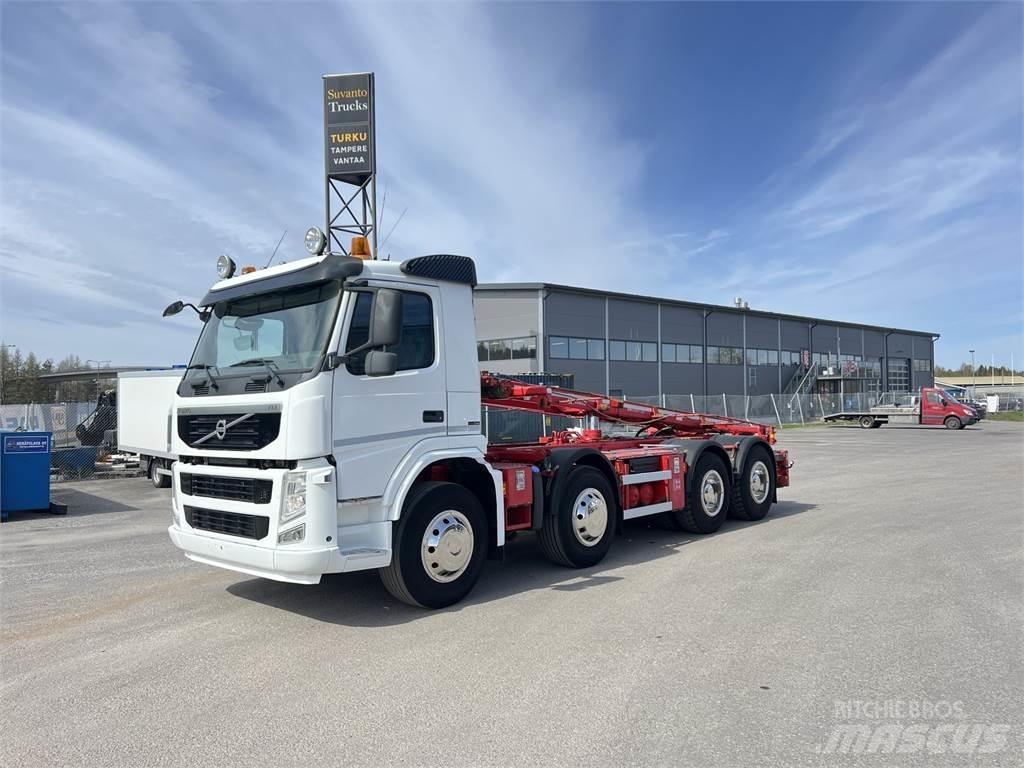 Volvo FM460 8x4 케이블 리프트 탈착식 트럭