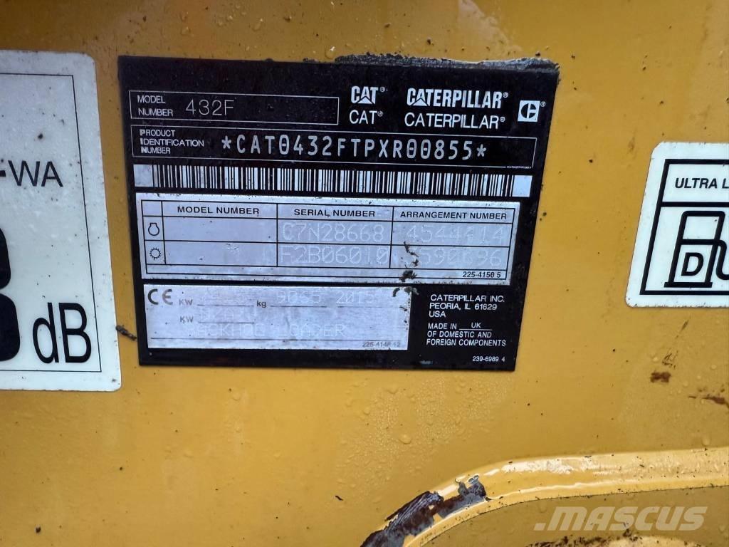 CAT 432 F 백호로더