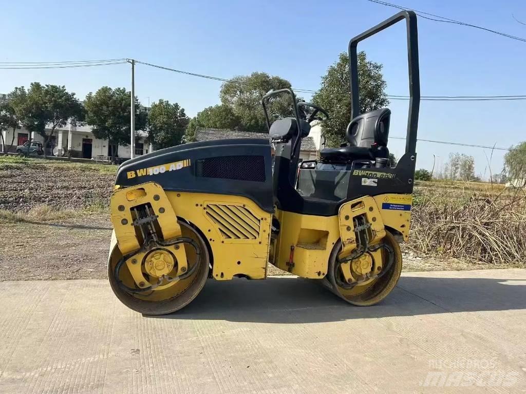 Bomag BW 100 AD 트윈 드럼 롤러