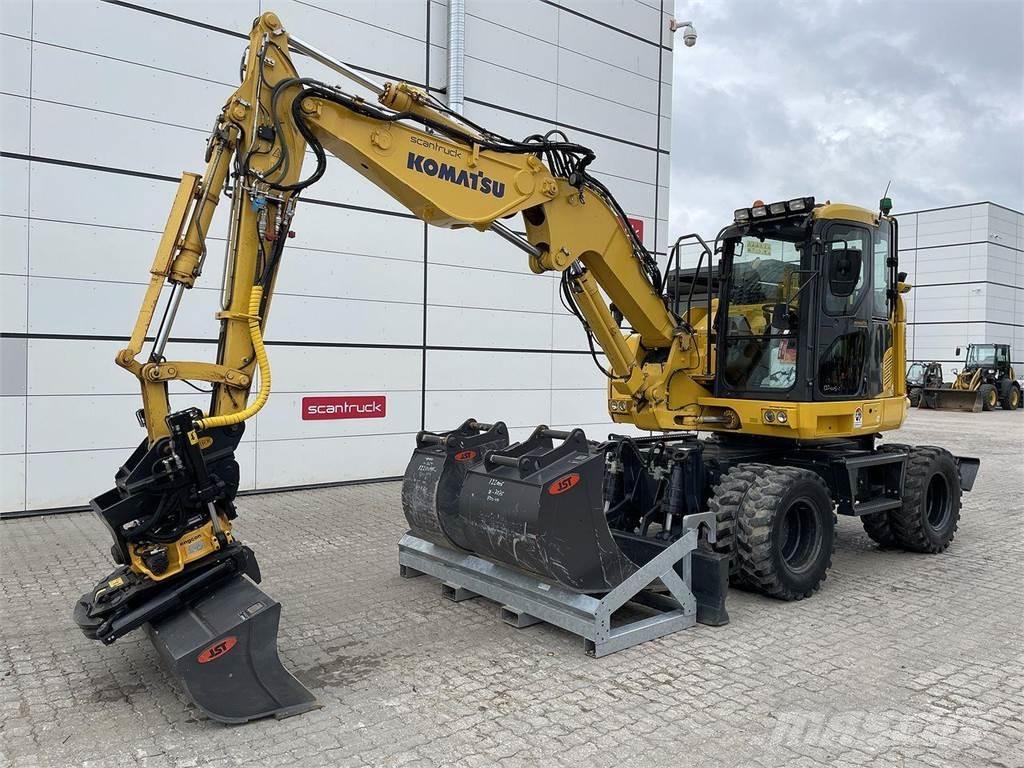 Komatsu PW118MR-11  휠 굴삭기