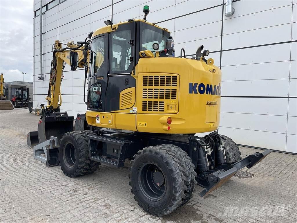 Komatsu PW118MR-11  휠 굴삭기
