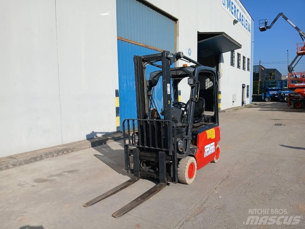 Linde E16P-01 전동 지게차