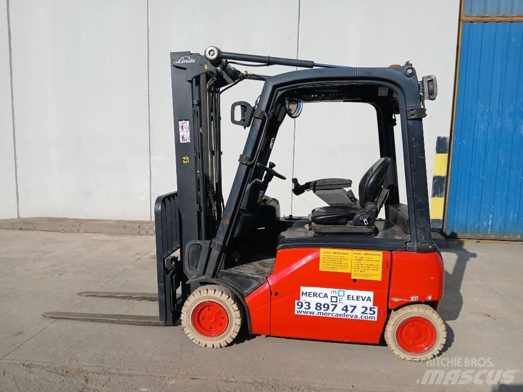Linde E16P-01 전동 지게차