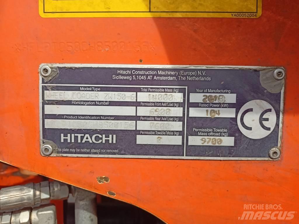 Hitachi ZW150  휠로우더