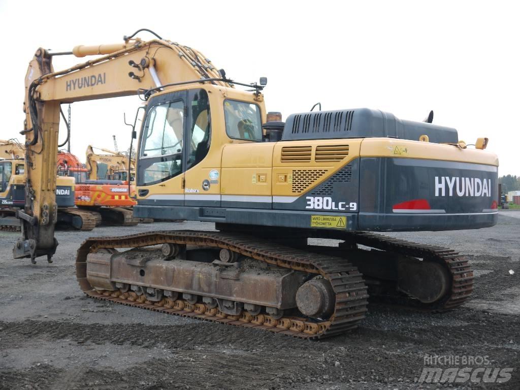 Hyundai R 380 LC-9 대형 굴삭기 29톤 이상