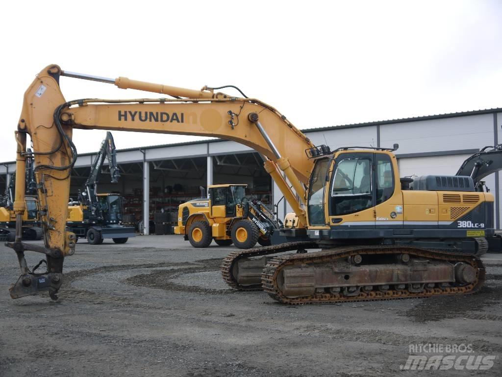 Hyundai R 380 LC-9 대형 굴삭기 29톤 이상