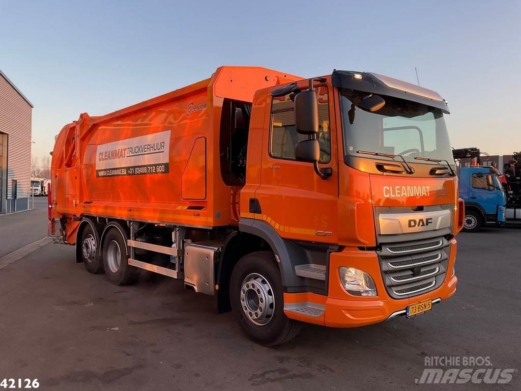 DAF FAN CF 340 폐기물 수거 트럭