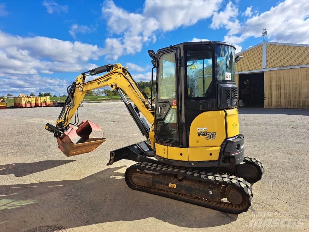 Yanmar Vio 33 소형 굴삭기 7톤 미만