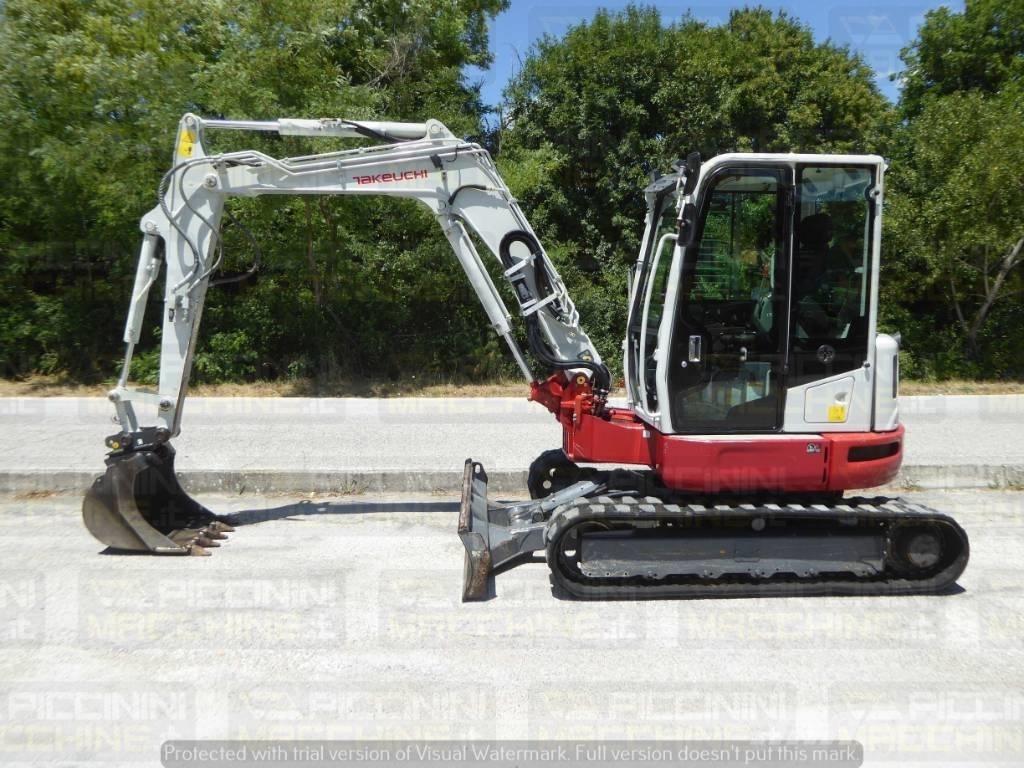 Takeuchi TB257FR 소형 굴삭기 7톤 미만