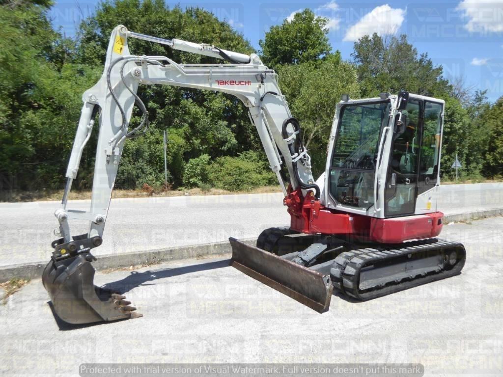 Takeuchi TB257FR 소형 굴삭기 7톤 미만