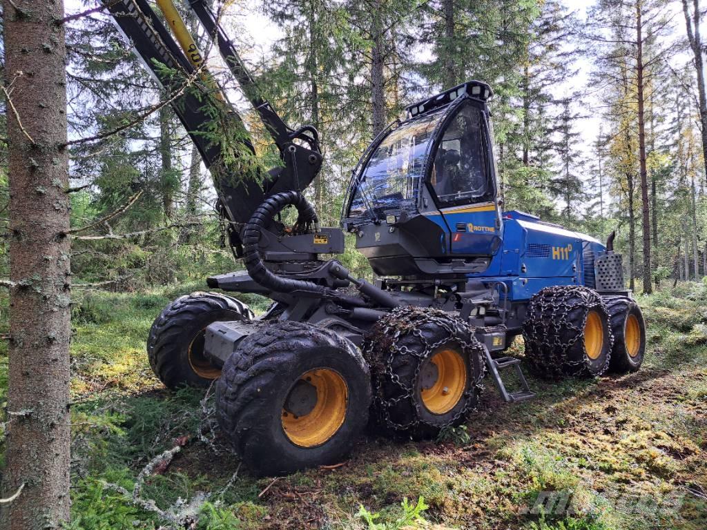 Rottne H11D 원목 하베스터