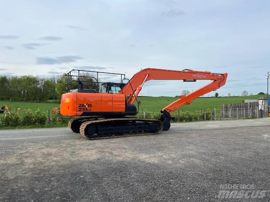Hitachi Zaxis 210 LC 롱리치 굴삭기