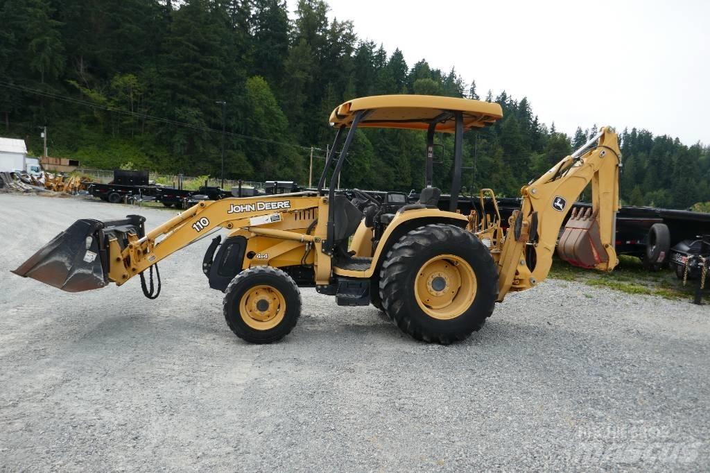 DEERE 110 백호로더
