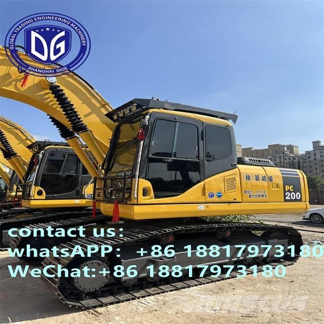 Komatsu PC 200-7 대형 굴삭기 29톤 이상