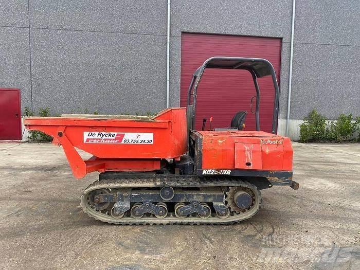 Kubota KC250HR 건설현장 덤프트럭
