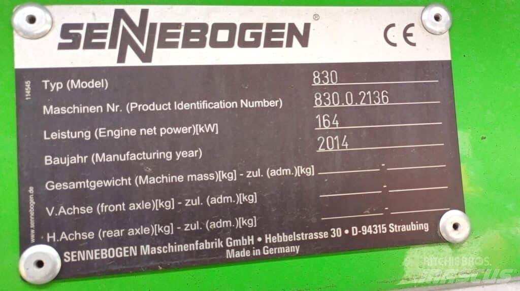 Sennebogen 830E 폐기물/산업 처리기