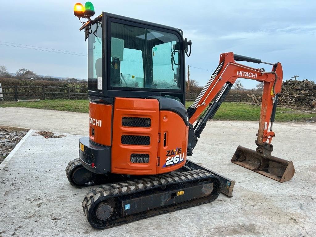 Hitachi ZX 26 U-6 소형 굴삭기 7톤 미만