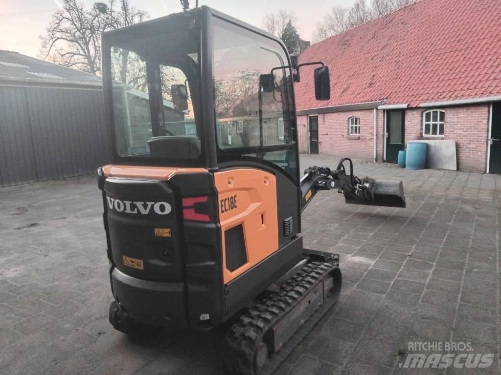 Volvo EC 18 E 소형 굴삭기 7톤 미만