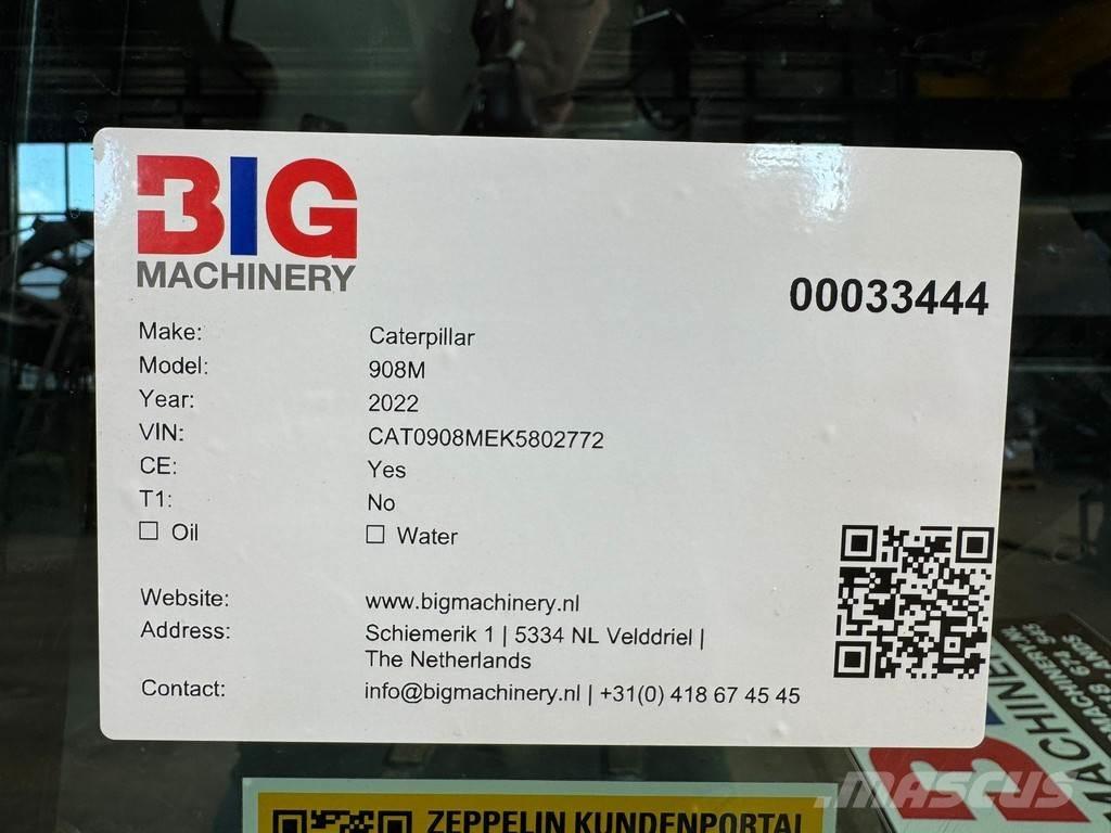 CAT 908M  휠로우더