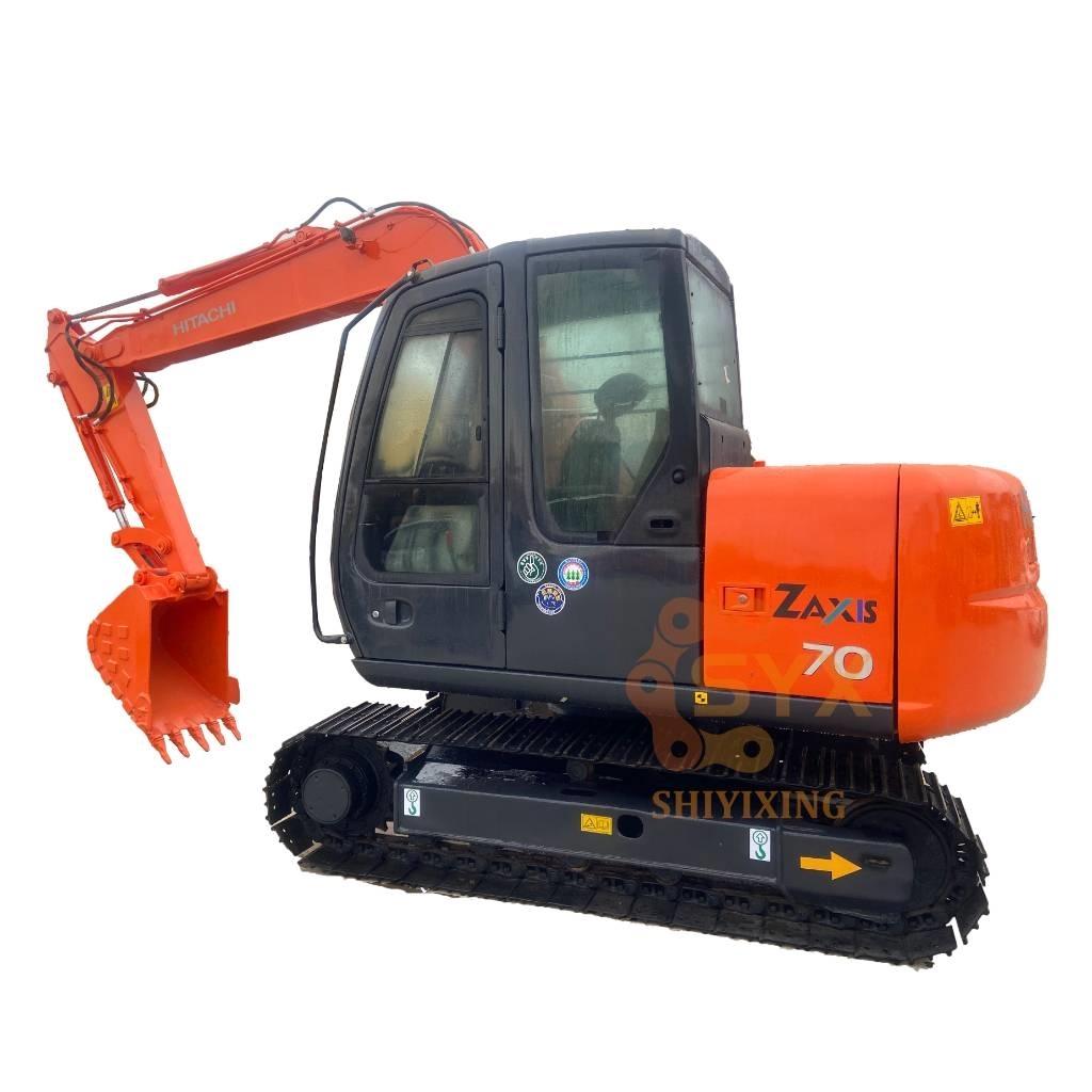 Hitachi ZX 70 소형 굴삭기 7톤 미만