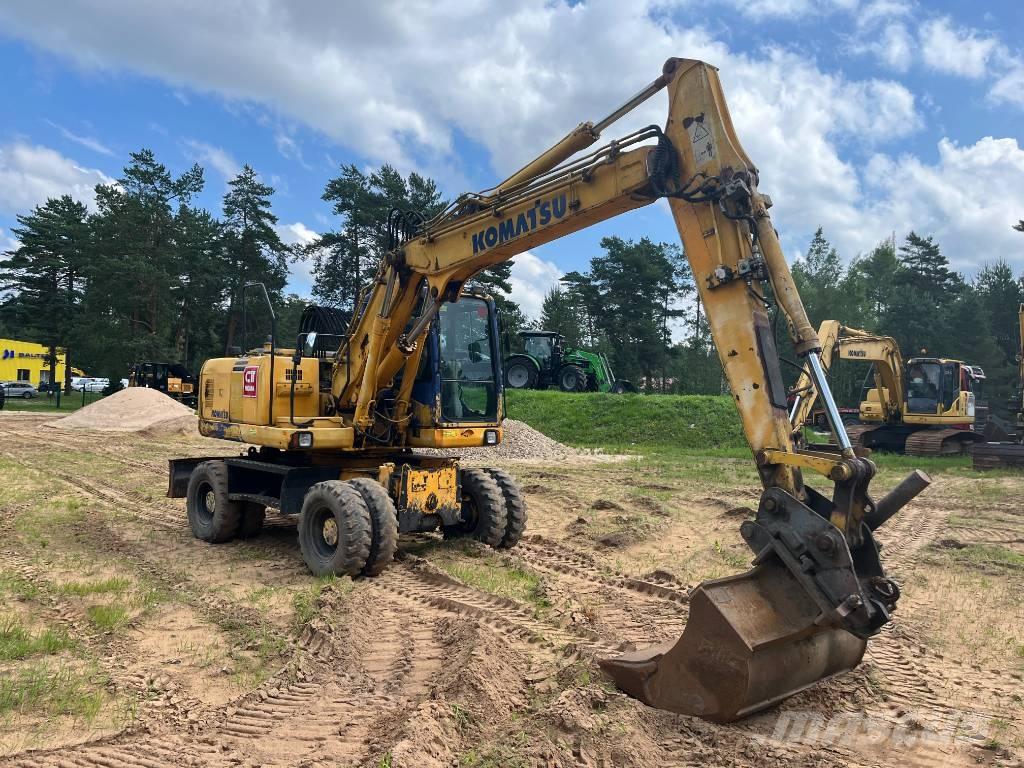 Komatsu PW 160 ES-7K  휠 굴삭기
