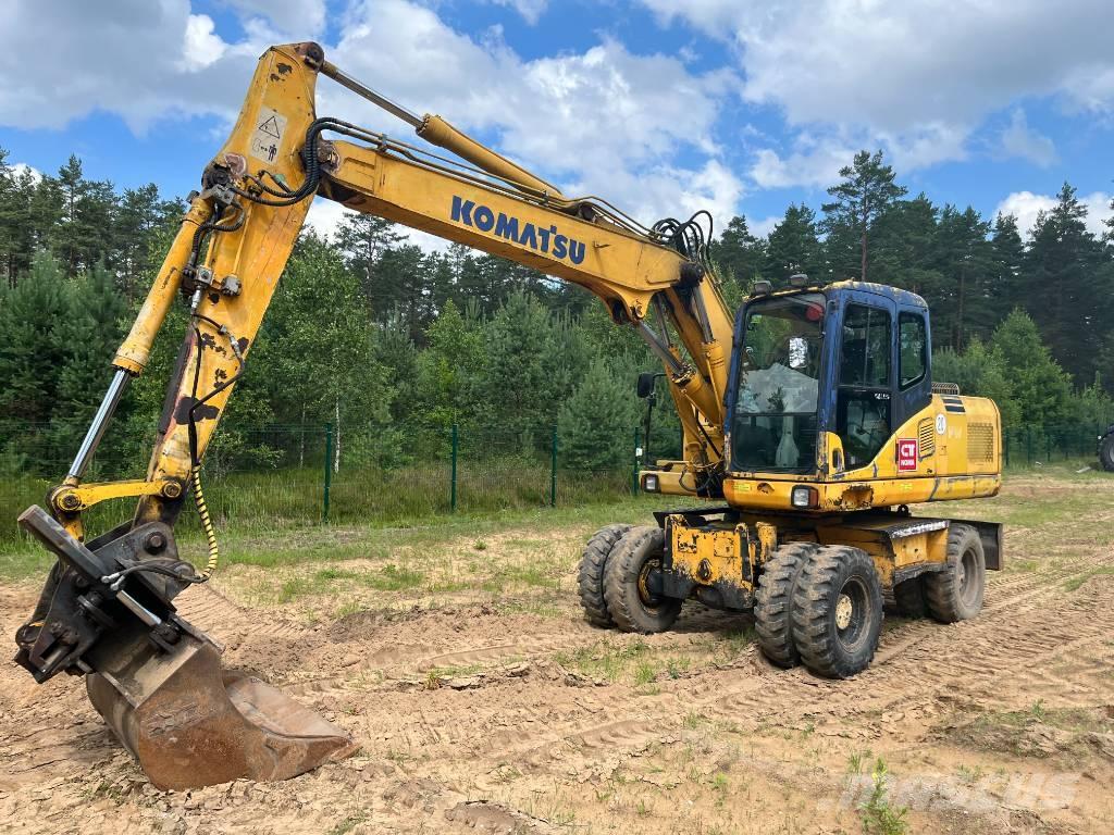 Komatsu PW 160 ES-7K  휠 굴삭기