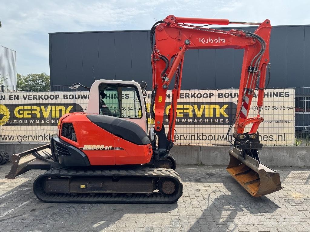 Kubota KX 080-3 A 중형굴삭기 7톤-28톤