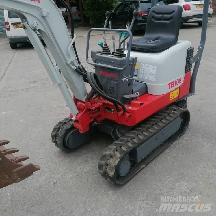 Takeuchi TB108 소형 굴삭기 7톤 미만