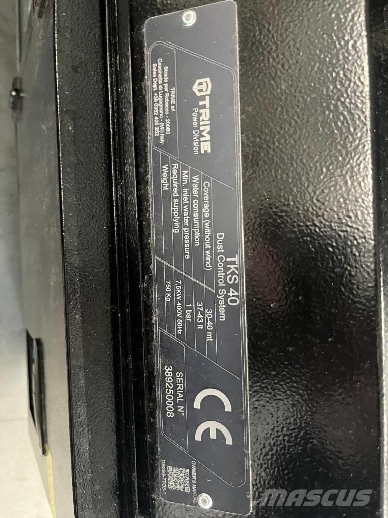 Trime TKS-40 SKID 미스팅 시스템