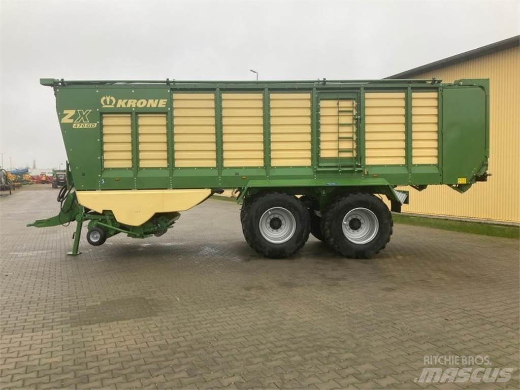 Krone ZX470GD 자동 적재 트레일러