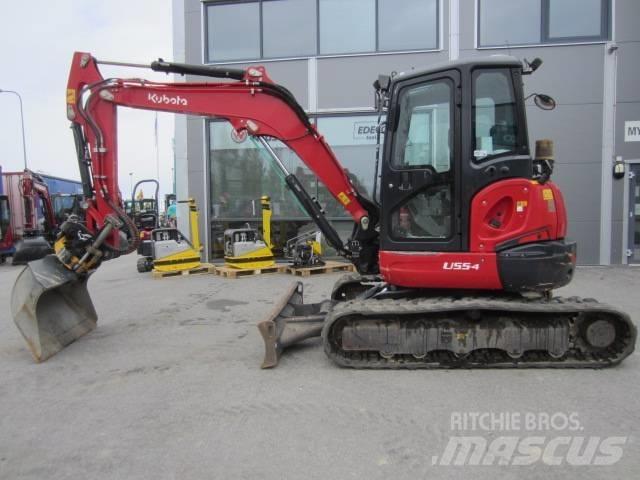 Kubota U 55-4 소형 굴삭기 7톤 미만
