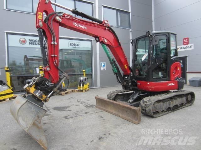 Kubota U 55-4 소형 굴삭기 7톤 미만