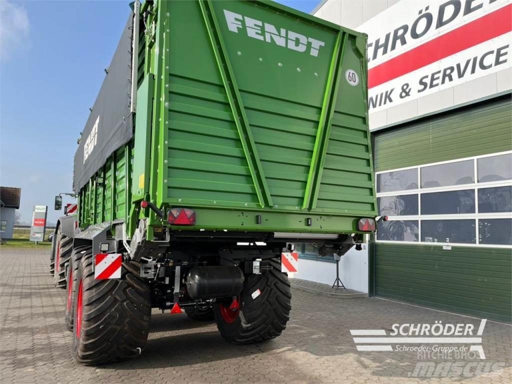 Fendt TIGO 75 XR 자동 적재 트레일러