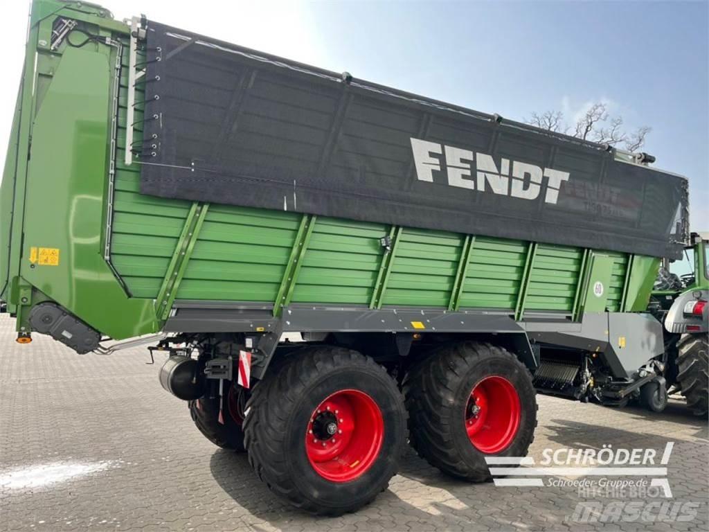 Fendt TIGO 75 XR 자동 적재 트레일러