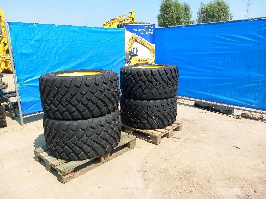 Barkley 500/45R22.5 타이어, 휠 및 림