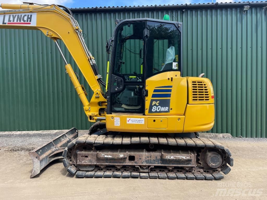 Komatsu PC 80 MR-5E0 중형굴삭기 7톤-28톤