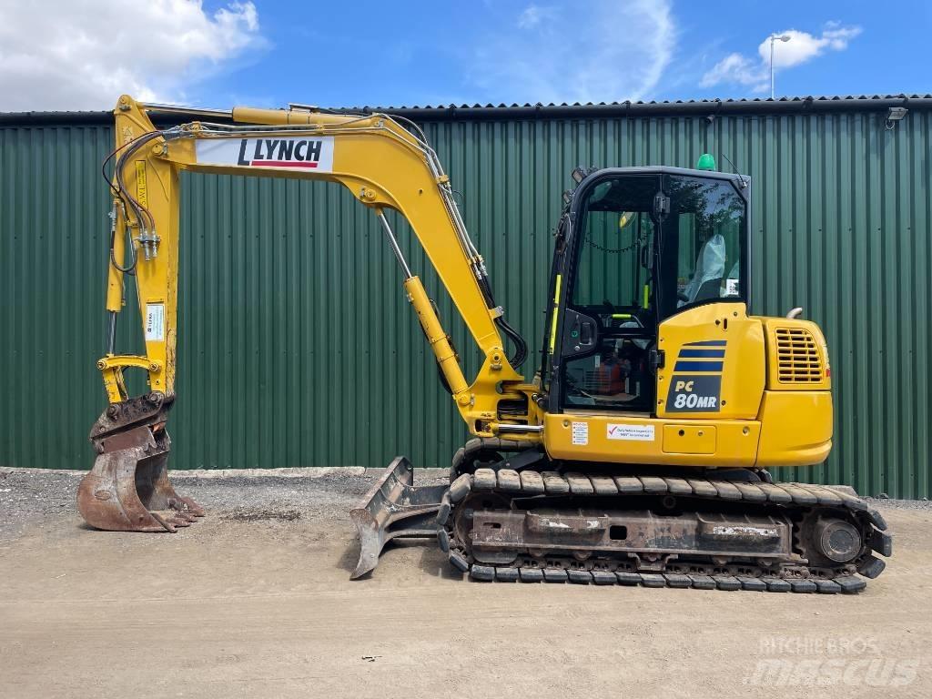 Komatsu PC 80 MR-5E0 중형굴삭기 7톤-28톤