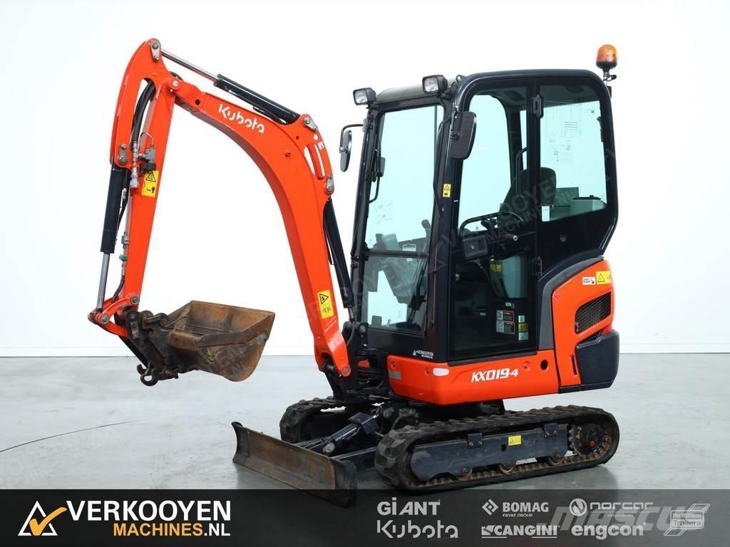 Kubota KX019-4 소형 굴삭기 7톤 미만