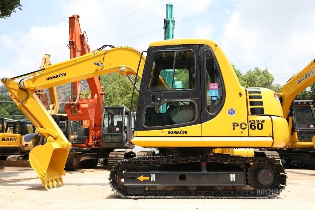 Komatsu PC 60-7 소형 굴삭기 7톤 미만