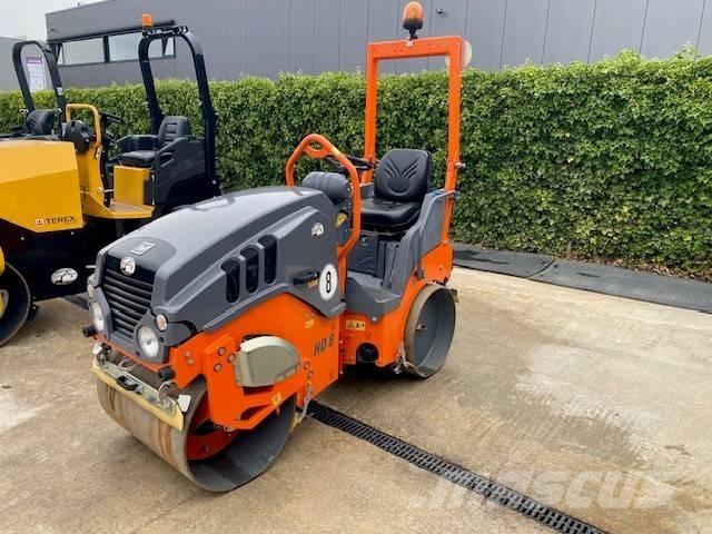 Hamm HD 8 VV 트윈 드럼 롤러